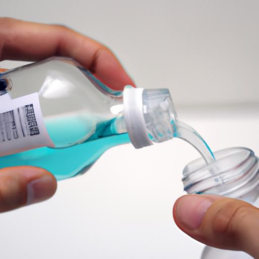 Alcohol-based mouthwash: Effectively eliminating bacteria and reducing plaque.