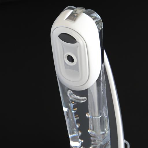 The Amazon.com Water Flosser: A powerful dental appliance with a sleek design and ergonomic handle.