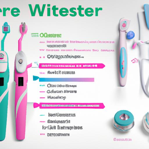 Choosing the right Waterpik Toothbrush and Water Flosser Combo - Consider the features