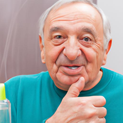 Using mouthwash can improve oral health and boost confidence in seniors