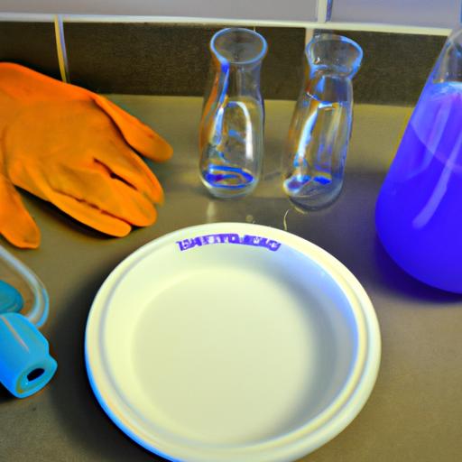 Necessary materials for the elephant toothpaste experiment