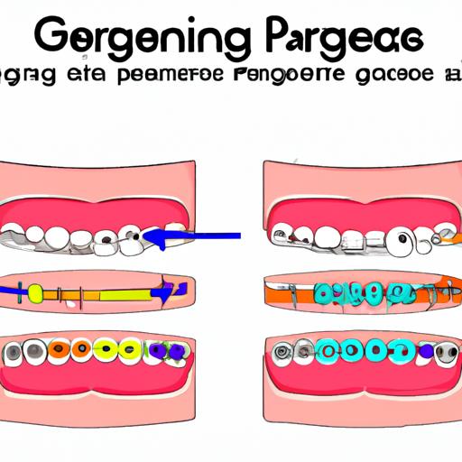 Generalized spacing orthodontic treatment in progress