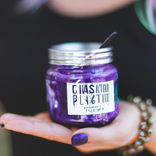 Experience the benefits of homemade purple toothpaste, free from harmful chemicals.