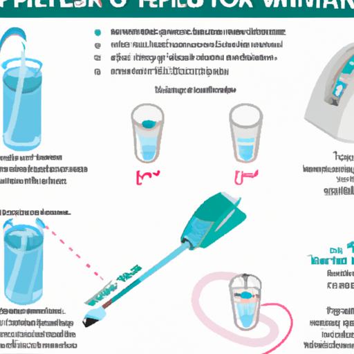 Learn how to use and maintain your Philips Waterpik Water Flosser with this step-by-step visual guide.