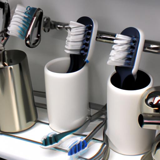 Different types of RV toothbrush holders