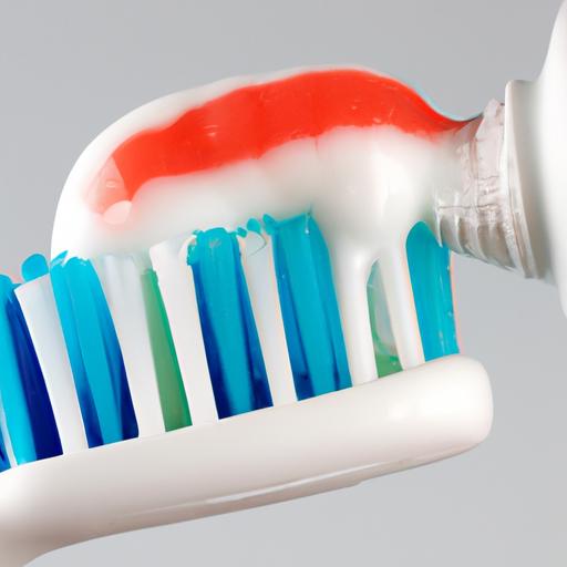 Sensodyne toothpaste being applied to a toothbrush.