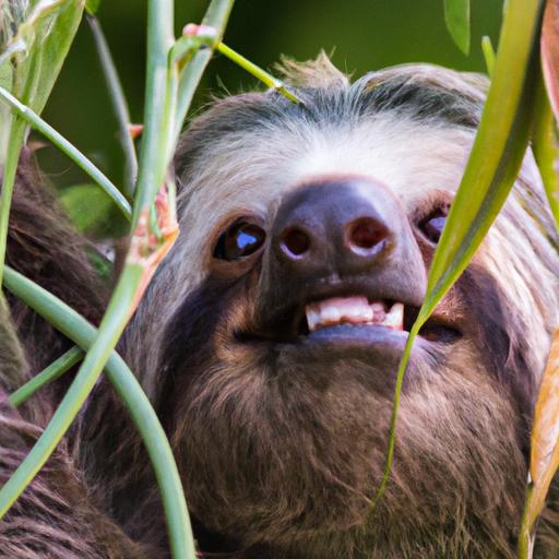 Flossing promotes fresh breath and overall oral health in sloths.