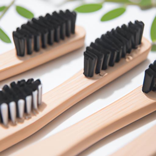 Renewable and biodegradable materials used in sustainable electric toothbrushes.