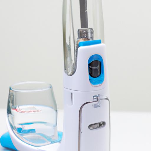 The Waterpik Water Flosser Cordless Freedom - a compact and cordless oral care device designed for convenience and efficiency.
