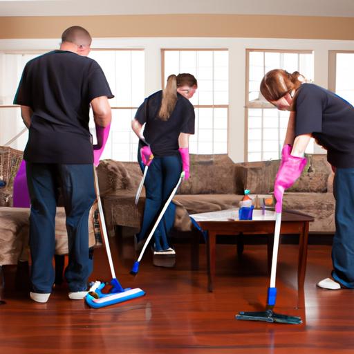 X Cleaning Professionals delivering thorough residential cleaning services with attention to detail.
