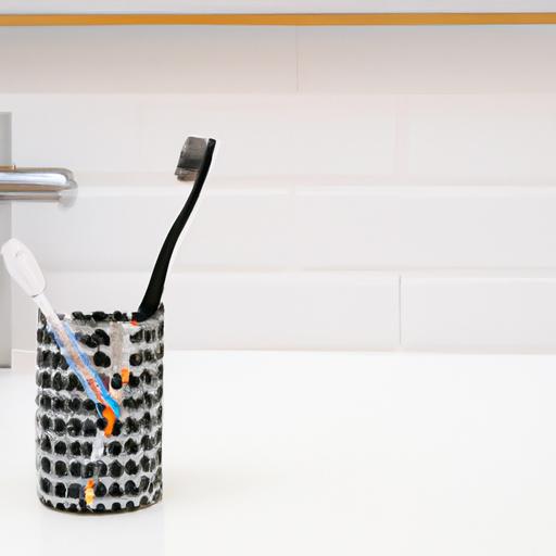 Experience the benefits of a clutter-free bathroom counter with the ZCCZ toothbrush holder.
