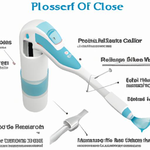 Experience the convenience and versatility of the 100 PSI cordless water flosser with its customizable pressure settings, generous reservoir capacity, and ergonomic design.