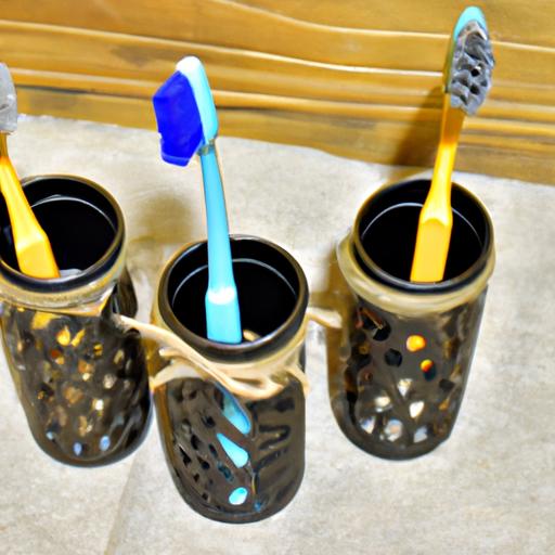 Benefits of homemade toothbrush holders include cost-effectiveness, reduced plastic waste, and personalized designs.