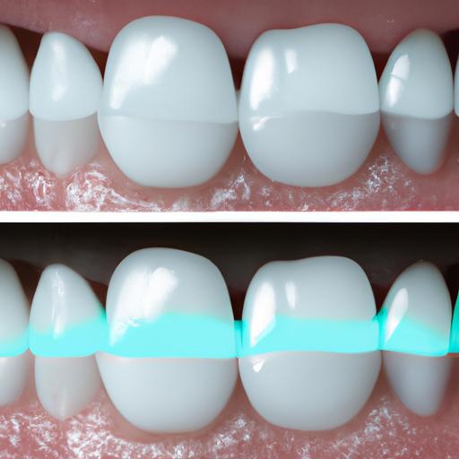 Before and after: Strengthening tooth enamel with Sensodyne toothpaste