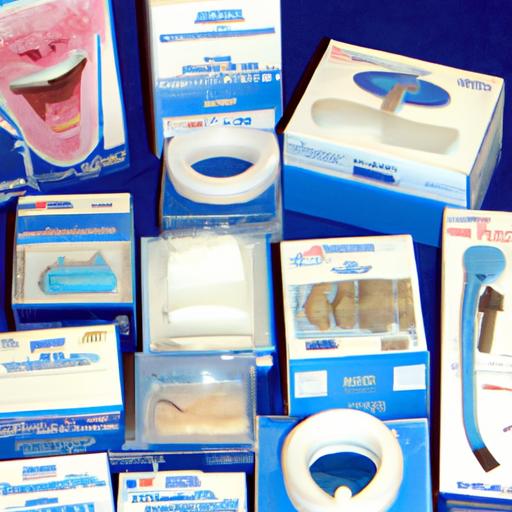 Selection of denture cleaning kits