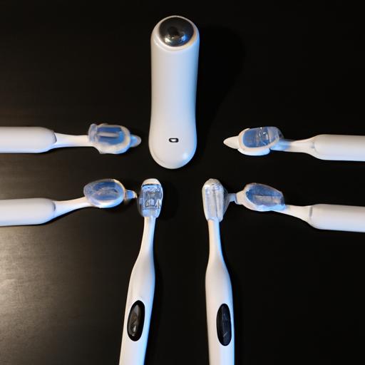 A comparison of USB electric toothbrush models highlighting brush head variety and charging options.