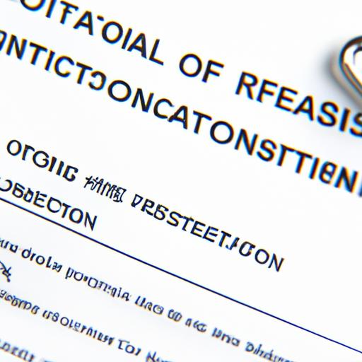Close-up of a Discontinuation of Orthodontic Treatment Form, highlighting the key components.