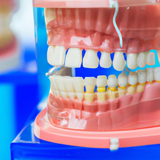 Dental model showcasing teeth misalignment in IOTN Grade 1-3 patients