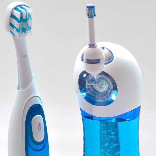The electric toothbrush and water flosser combo offers advanced technology for optimal oral care.