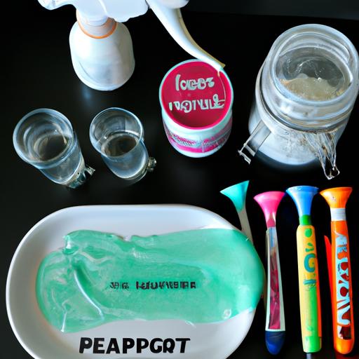 Necessary ingredients for making Elephant Toothpaste