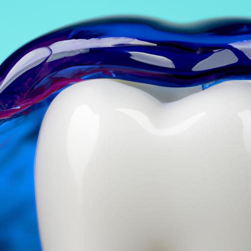 Fluoride forms a protective barrier on the teeth, preventing decay.