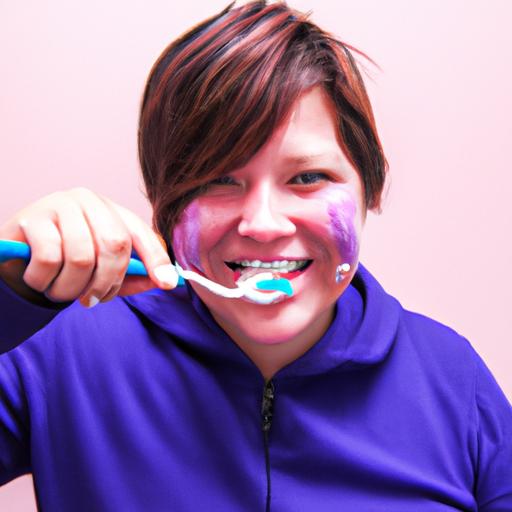 Experience the joy of elevating your dental routine with Hismile purple toothpaste from Coles.