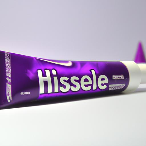 Experience the allure of Hismile purple toothpaste with its eye-catching packaging.