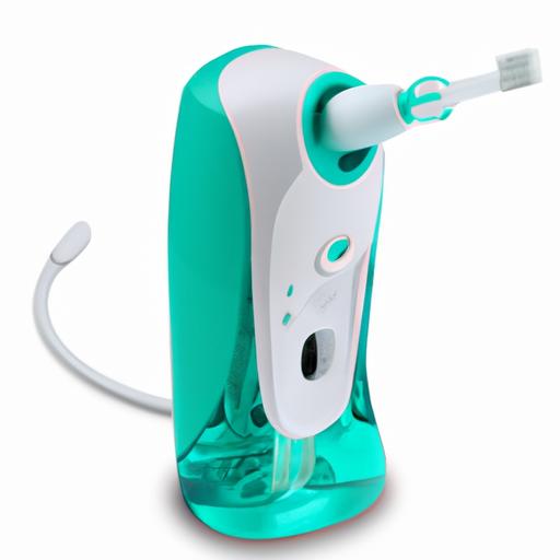 The Mint Green Cordless Plus Water Flosser - Sleek Design and Convenient Features
