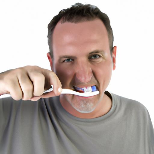 A person showcasing the benefits of using a nice toothbrush for improved oral health.