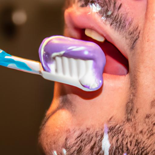 Proper application is key to maximizing the benefits of purple and yellow toothpaste. Follow this brushing technique for optimal results.
