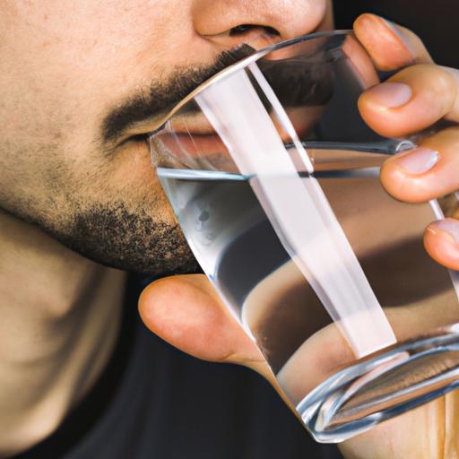 Staying hydrated is important for maintaining oral health