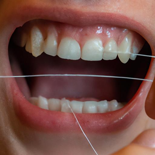 Combine flossing with purple toothpaste for improved oral health.