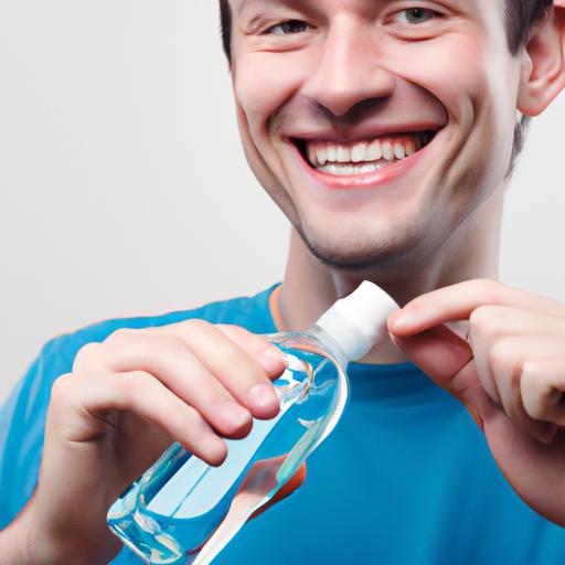 Confidently using alcohol-free mouthwash for sensitive teeth