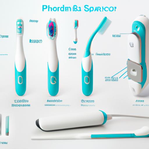 The Philips Sonicare ProtectiveClean 6100 toothbrush with its advanced features.