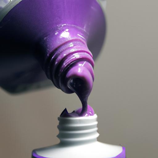 Purple toothpaste stands apart with its vibrant hue and specialized formulation.