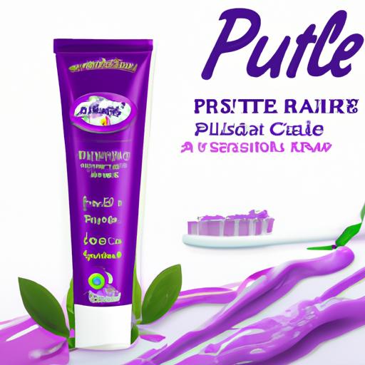 Purple Toothpaste Crest