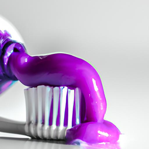 Purple Toothpaste Effect