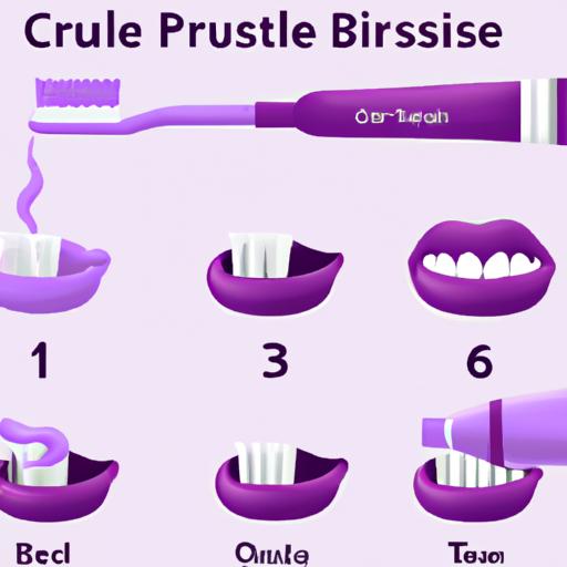 Step-by-step guide for using purple toothpaste HEB