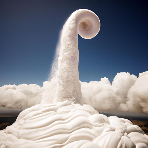 The awe-inspiring moment of the record-breaking elephant toothpaste eruption, showcasing a towering foam cascade.
