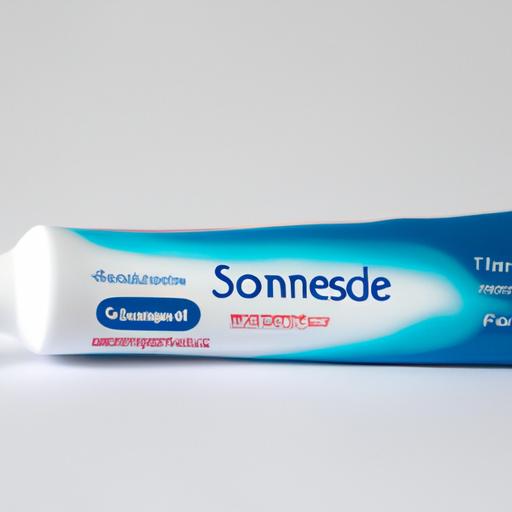 The new Sensodyne toothpaste 2023 comes in a modern and sleek tube design.
