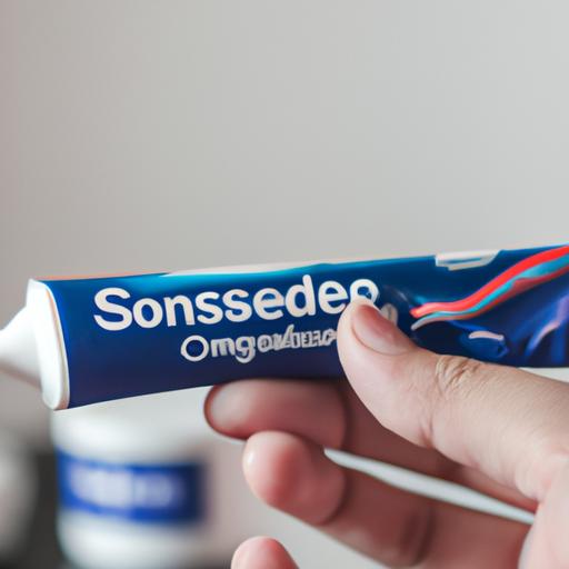 Sensodyne toothpaste provides relief for sensitive teeth.