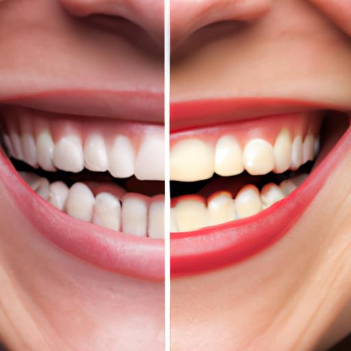 Professional teeth whitening can effectively treat discoloration