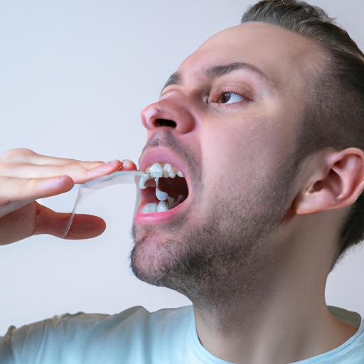 Proper technique for using mouthwash in post-treatment care