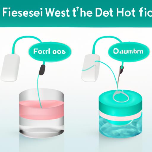 Water dental flosser vs Traditional floss comparison