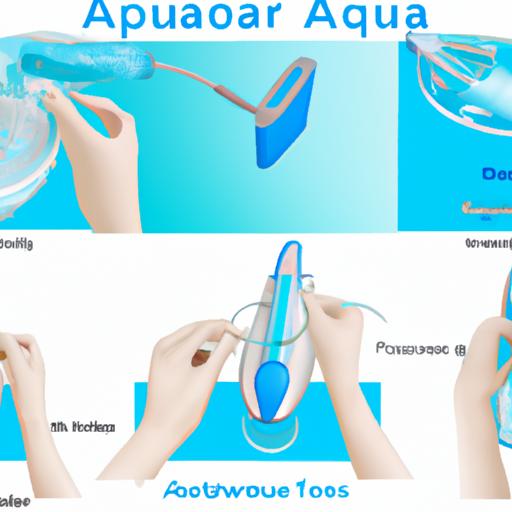 Learn how to effectively use the Waterpik Aquarius Water Flosser WP-660 with this easy-to-follow visual guide.
