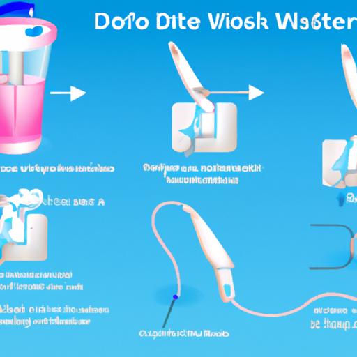 Step-by-step guide to using the Waterpik Cordless Advanced Water Flosser