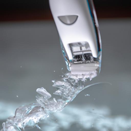 The Waterpik Cordless Water Flosser effectively removes plaque and debris between teeth and along the gumline.